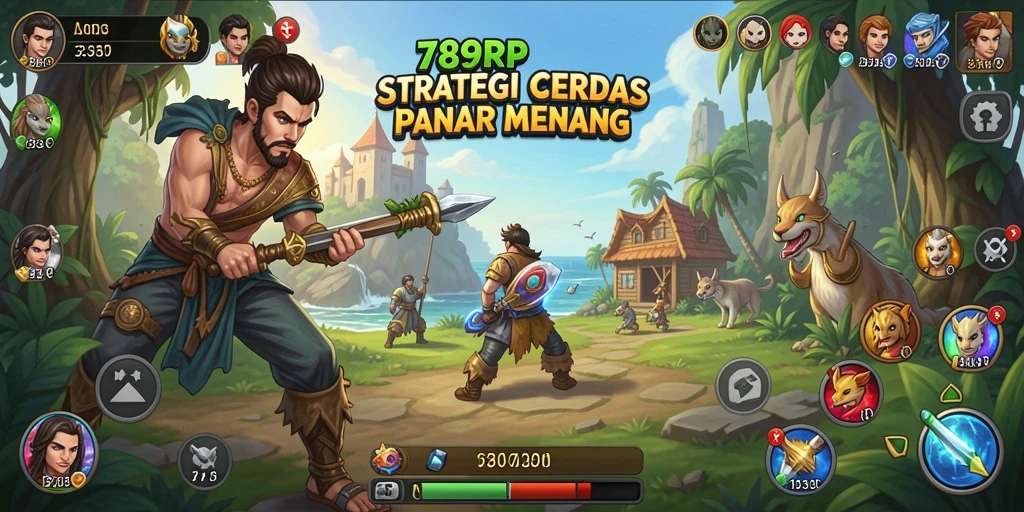 Tampilan menarik dari gameplay 789RP yang penuh strategi.