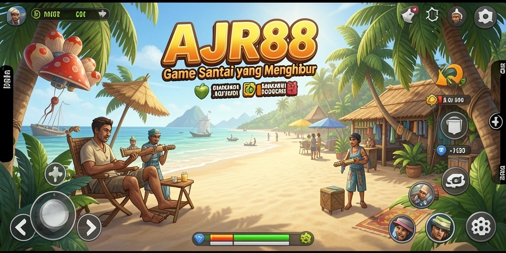 Screenshot gameplay AJR88 yang menunjukkan keseruan bermain.