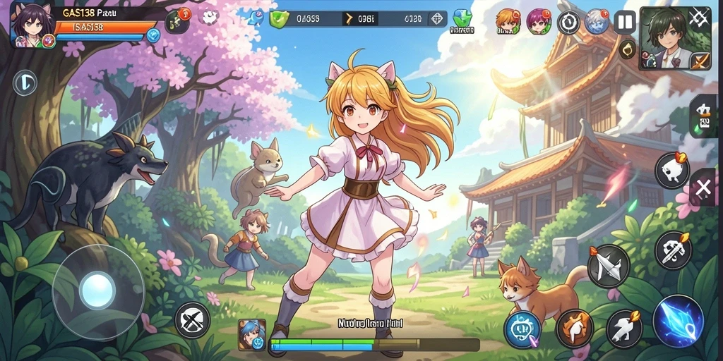 Screenshot utama GAS138 menampilkan aksi seru dalam dunia Anime.