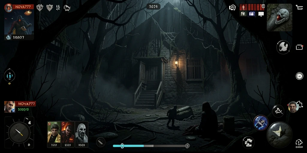 Gameplay <strong>LNOVA777</strong> yang menegangkan dengan suasana Horror yang kental.