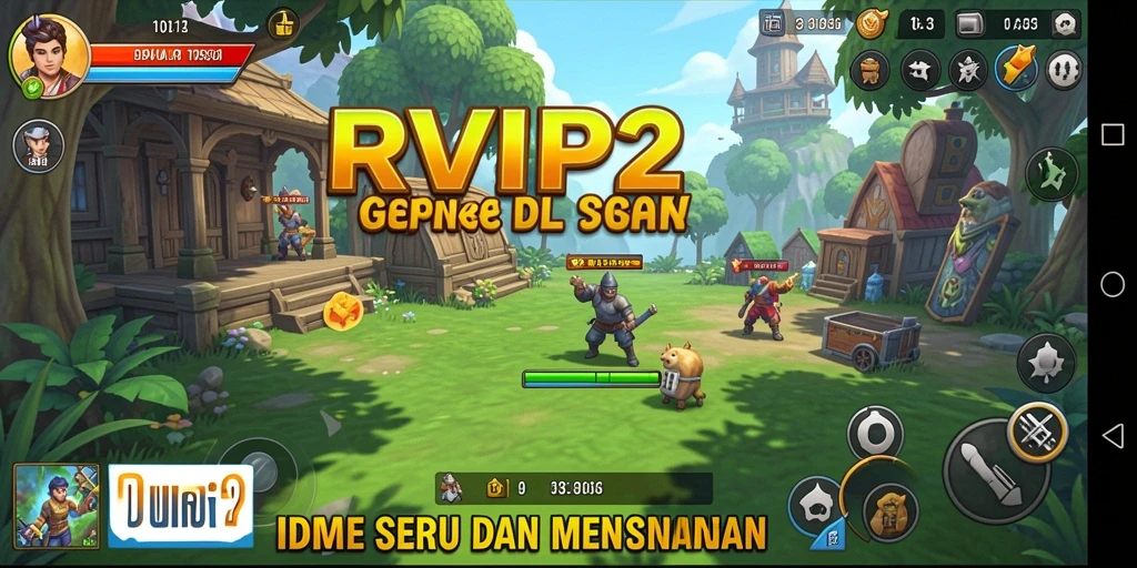Tampilan gameplay RVIP2 yang menarik dan adiktif.